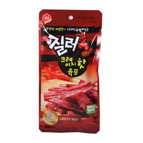 간식 샘표 크레이지핫육포 30g 샘표식품 육포 안주