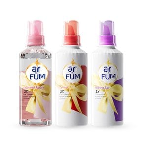 ArFum 3X 고농축 액체세제 750mlx3종(레드베리+체리블라썸+퍼플머스크)