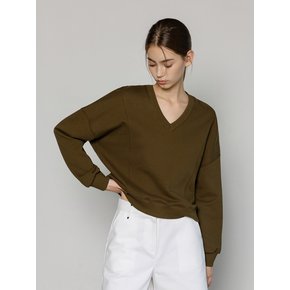 스탠다드 브이넥 맨투맨_NFTS6573