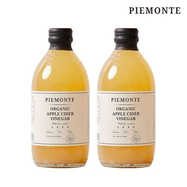 애사비 이탈리아 사과식초 500ml 2병 (애플사이다비니거)
