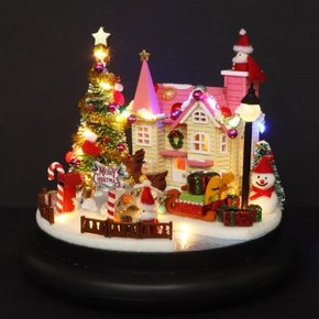 DIY 미니어처 돔 하우스 - 크리스마스