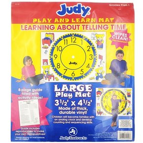 시계 매트 Learning About Telling Time Large Play Mat SET-191