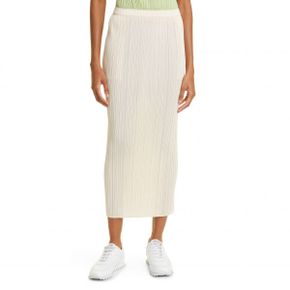 4576302 Pleats Please Issey Miyake New Colorful Basics 3 Pleated Midi Skirt