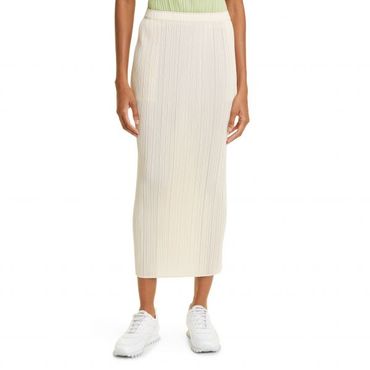 이스퀘어 4576302 Pleats Please Issey Miyake New Colorful Basics 3 Pleated Midi Skirt