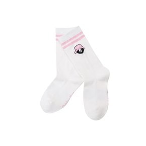 Color Stripe Bucket Bear Socks_G6LAX25102PIX