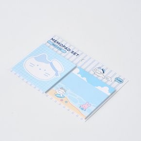 마린 밀크캣 스크래빗 메모지 세트
