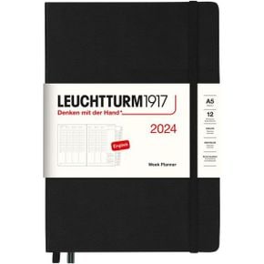 독일 불렛저널 로이텀 2024 다이어리 LEUCHTTURM1917 367839 Weekly Planner Medium A5 12 Month