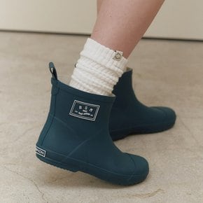 RAIN BOOTS LOW - FOREST GREEN