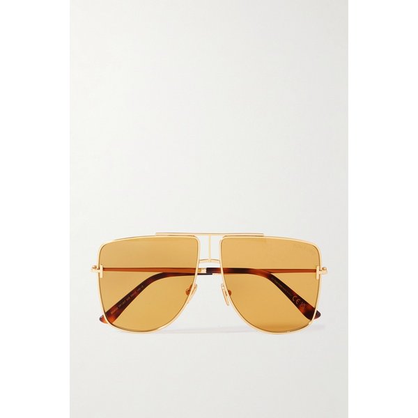 엘리엇 에비에이터 골드톤 선글라스 46376663162983980
