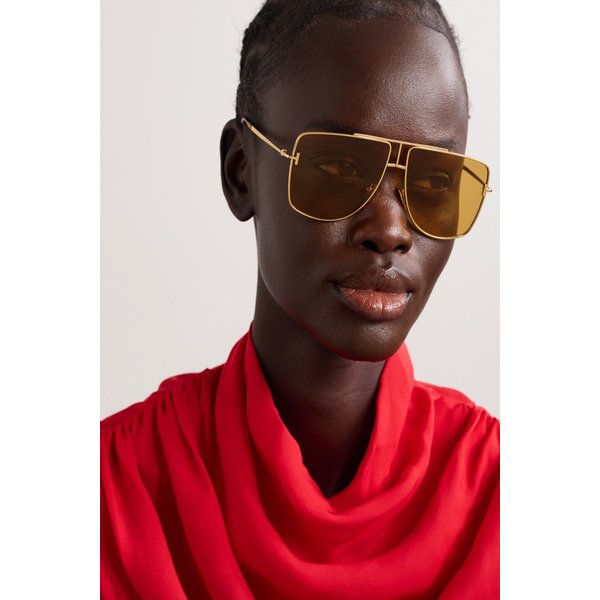 엘리엇 에비에이터 골드톤 선글라스 46376663162983980