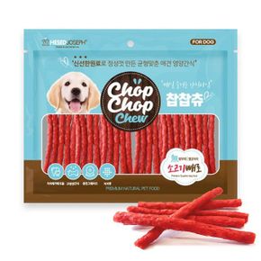 강아지 생활모음 간식 찹찹츄 소고기빼로 300g X ( 2매입 )