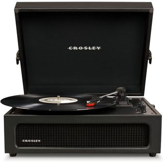  독일 크로슬리 턴테이블 1832339 Crosley Voyager 블랙 One Size