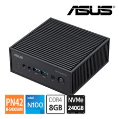 PN42-B-SN005MV N100 (8GB/NVMe 240GB) 미니PC 팬리스 듀얼랜 VGA포트 임베디드