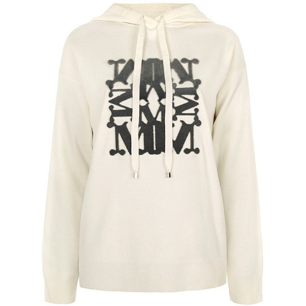 [부산점] 25FW 화이트 타데오 울 후드 스웨트셔츠 2521366222 TADDEO 011