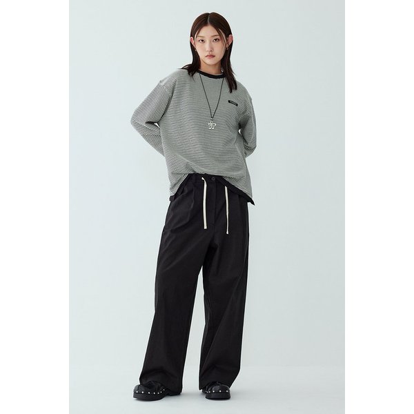 [리오더] 립 배색 스트라이프 티셔츠 9105322101112