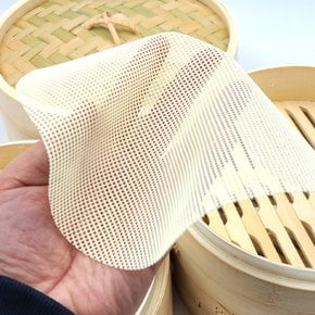 실리콘찜기깔개(18cm)/찜시트 실리콘 찜기 깔개 만두 -실리콘찜기깔개(18cm)-