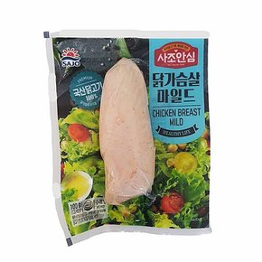 안심 부위별닭고기 사조 닭가슴살 마일드 100G