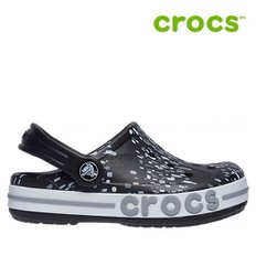 [세일] 크록스 아동 샌들 /47- 207020-0C4 / Kids Bayaband Graphic Clog Black Multi