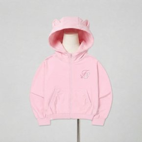 휠라 키즈 여아 캣이어 후드 집업 PINK FK263FT07G002 660