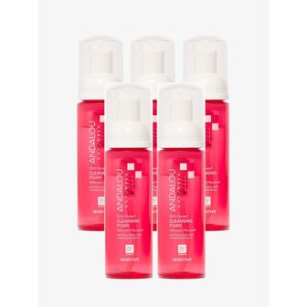 안달로우 내추럴스 천송이 로즈 클렌징폼 163ml 5개