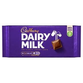 [해외직구] Cadbury 캐드버리 데어리 밀크 초콜릿 바 180g 2팩