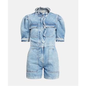 CLAUDIE PIERLOT 끌로디피에로 - 데님 점프수트 Blue CFPCO00125