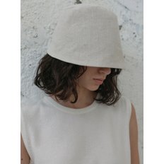 reversible bucket hat (ivory)