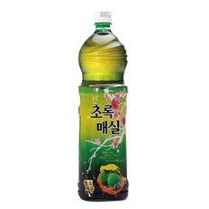 웅진 초록매실 1.5L