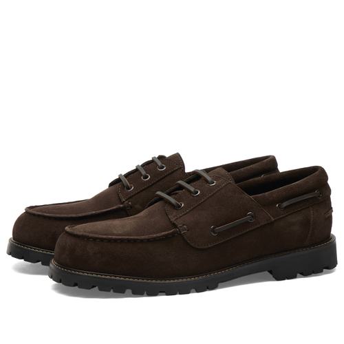 Studio Nicholson Guston Lace Up Boat Shoe