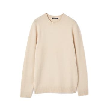 킨록바이킨록앤더슨 21F/W 킨록바이 킨록앤더슨 아이보리 라운드 긴팔 니트 (JEY83L099)