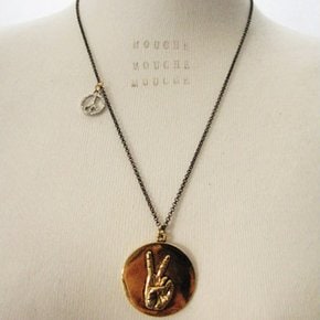 V for Victory Necklace