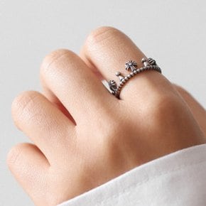 슬림 크라운 왕관 쉐입 써지컬스틸 반지 남자반지 여자반지 우정반지 커플링