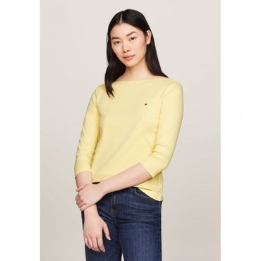 이스퀘어 4762735 Tommy Hilfiger NEW CODY SLIM BOAT 3/4 - Long sleeved top lemon zest