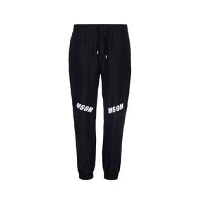 [AW22 MSGM] PANTALONI NYLON GIRL MS029160_NERO