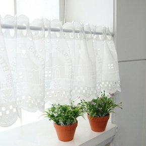 블레스 바란스 주방커튼 K50 400x43+커튼봉