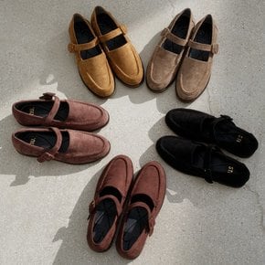 [최초가 89000] 아이비 클래식 스웨이드 메리제인 로퍼 s23f132bk_5color