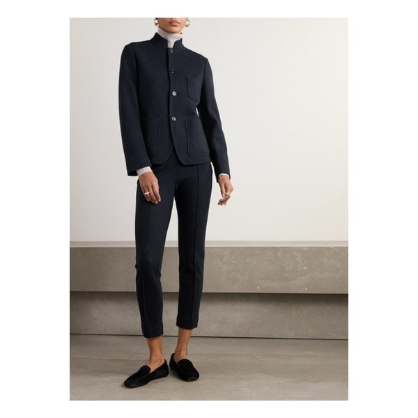 미니 스파냐 캐시미어 혼방 재킷 네이비 1647597357041114