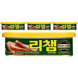  동원 리챔 오리지널 스팸 리쳄 120g 4개