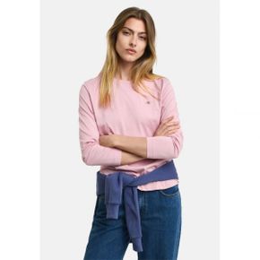 5114940 GANT REG SHIELD - Long sleeved top dusty pink