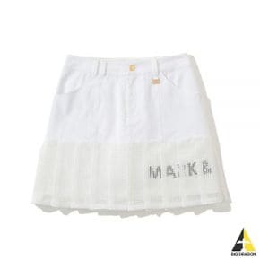 MARKLONA Patriot Pleats Skirt (MLW-3B-AE06) (여성 패트리어트 플리츠 스커트)