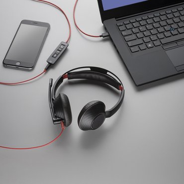  폴리 국내 정품 당일발송 블랙와이어 Blackwire C5220 USB-C Plantronics Headset 플랜트로닉스 헤드셋