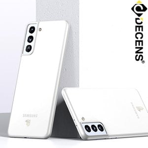 데켄스 갤럭시 S24 케이스 심플 스키니 소프트 슬림 젤리 클리어 투명 실리콘 핸드폰 휴대폰 케이스 M56