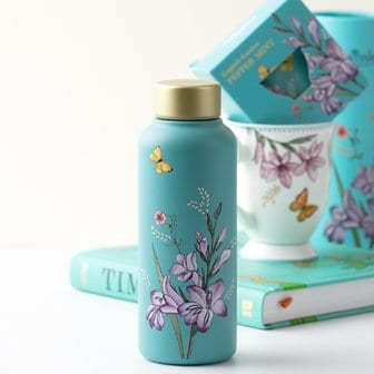 앤슬리 잉글리시 티가든 텀블러 400ml 터콰이즈