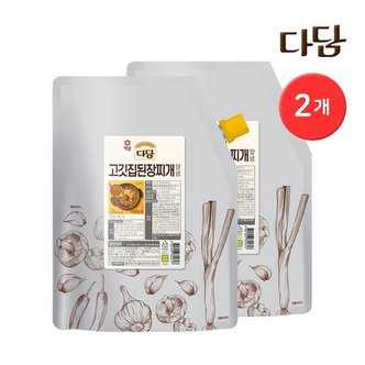 CJ이츠웰 다담 양념소스 벌크   고깃집 된장찌개 2kg 2개_P322843942