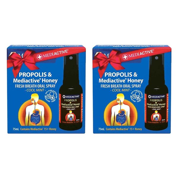 Mediactive 메디액티브 프로폴리스 메디엑티브 허니 스프레이 25ml 6팩 Propolis & Honey Spray