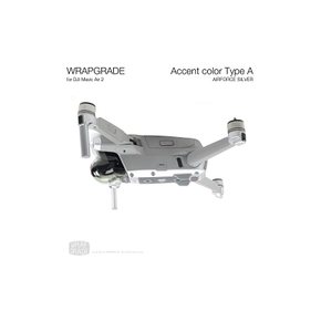 WRAPGRADE for DJI Mavic Air 2 액센트칼라-A 스킨실 에어포스실버