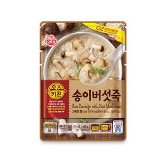 인정식탁 [오뚜기] 오즈키친 송이버섯죽 450g x 18