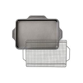 미국 올클래드 프라이팬 AllClad Pro릴리즈 Nonstick Bakeware Half Sheet Pan with Cooling Bak