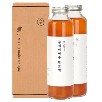 창대농원 MU  수세미 여주발효액 420ml x 2병(유기농원료로 2년이상발효)