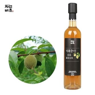  자연비초 개복숭아 담은 발효식초 500ml